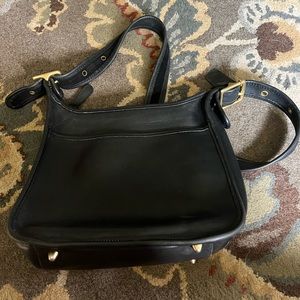 coach leather vintage bag